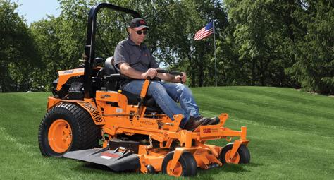 SCAG patriot commercial zero turn mower